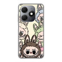 Чохол з Лабубу на TECNO Spark 20 – Колаж Лабубу