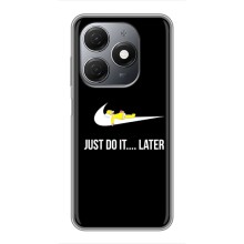 Чохол з логтипом Найк на TECNO Spark 20 (Nike just do it)