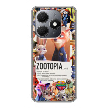 Чехол Зоотрополіс на TECNO Spark 20 – Коллаж Зоо