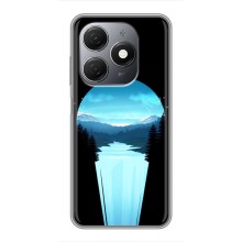 Літній Чохол на TECNO Spark 20 (Синій Водоспад)