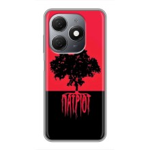 Украинские Чехлы для TECNO Spark 20 с картинкой УПА (AlphaPrint) (Патріот)
