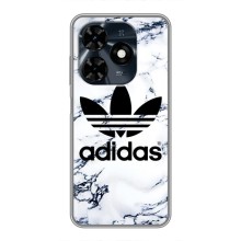 Чехлы Адидас для TECNO Spark 20c (AlphaPrint) (Адидас на мраморе)