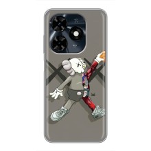 Чехлы для TECNO Spark 20c - Bearbrick Louis Vuitton (PREMIUMPrint) (Беарбрик Джордан)