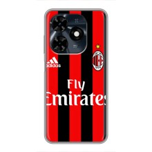 Чехлы для TECNO Spark 20c (VPrint) - Футбольные клубы (Milan)