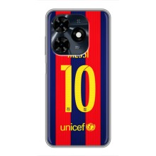 Чохли Мессі для TECNO Spark 20c (AlphaPrint) (Messi Barca 10)