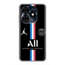 Чехлы PSG для TECNO Spark 20c (AlphaPrint) (футболка ПСЖ)