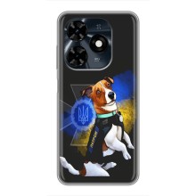 Чехлы с картинкой собаки Патрон для TECNO Spark 20c (AlphaPrint) (Патрон собачка)