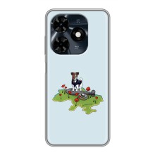 Чехлы с картинкой собаки Патрон для TECNO Spark 20c (AlphaPrint) (Сапер Пес)