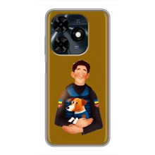 Чехлы с картинкой собаки Патрон для TECNO Spark 20c (AlphaPrint) (ЗСУ Патрон)