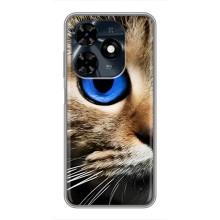 Чехлы с Котиками для TECNO Spark 20c (VPrint) (Глаз кота)