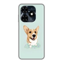 Чехлы с собаками для TECNO Spark 20c (VPrint) (Корги)