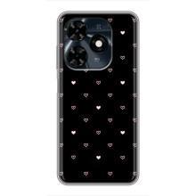 Чехлы с тематикой "Маленькие Сердечки" на TECNO Spark 20c (Маленькие сердечки)