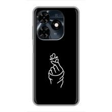 Чехлы (Знак сердечка) на TECNO Spark 20c – Знак Сердечка