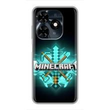 Чехол майнкрафт для TECNO Spark 20c – MineCraft 2