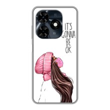 Чехол с печатью для TECNO Spark 20c - (Мода) (AlphaPrint) (Коронавирус)
