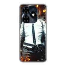 Чохол з картинкою "Герой Pubg" на TECNO Spark 20c – Man Пубг