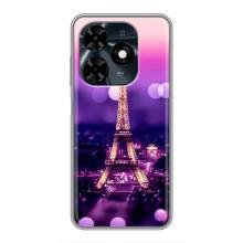 Чохол Ейфелева Вежа на TECNO Spark 20c – Париж башня