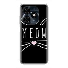 Бампер с изображением Котиков для Техно Спарк 20с – КОТИК MEOW
