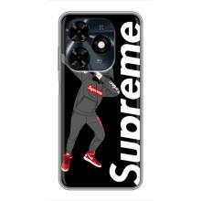 Чехол для TECNO Spark 20c с картинкой Supreme (AlphaPrint)