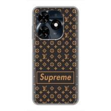 Чехол для TECNO Spark 20c с картинкой Supreme (AlphaPrint)