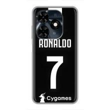 Чехол Криштиану Роналду для TECNO Spark 20c (AlphaPrint) (RONALDO 7)