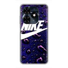 Чехол для TECNO Spark 20c - с принтом Найк (AlphaPrint) (Найк принт)