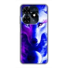 Чехол с Волком на TECNO Spark 20c – Арт-Волк