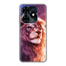 Чехол со Львом для TECNO Spark 20c (VPrint) (Красочный Лев)