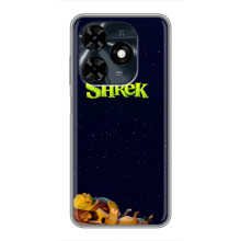 Чохол з мультфільмом Шрек на TECNO Spark 20c – Шрек лого
