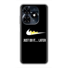 Чехол с логотипом Найк на TECNO Spark 20c – Nike just do it