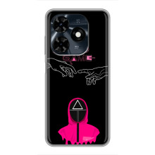 Чохол Гра в кальмара для TECNO Spark 20c – Охоронець