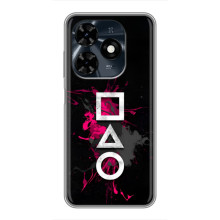 Чохол Гра в кальмара для TECNO Spark 20c – Ранги