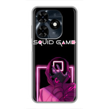 Чехол Гра в кальмара для TECNO Spark 20c