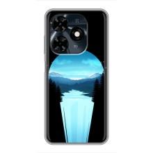 Летний Чехол на TECNO Spark 20c – Синий Водопад