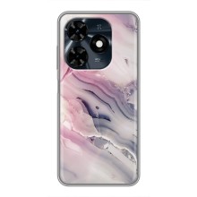 Мраморный чехол на TECNO Spark 20c (VPrint) (Пурпурный Мрамор)