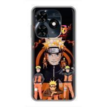 Naruto Anime Чехлы для Техно Спарк 20с (AlphaPrint)