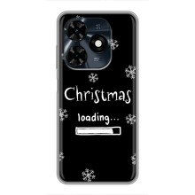 Рождественские, Праздничные Чехлы для Техно Спарк 20с (Christmas loading)