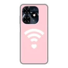 Силиконовые Чехлы Любимому человеку для TECNO Spark 20c – WiFi Love