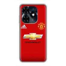 Силіконові Чохли з принтом Футбол на TECNO Spark 20c – Man United