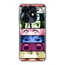 Силиконовые чехлы с глазами Anime для Техно Спарк 20с – Глаза Хашира