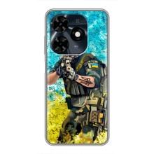 ЗСУ Чехлы (TPU) для TECNO Spark 20c – ЗСУ  Воин