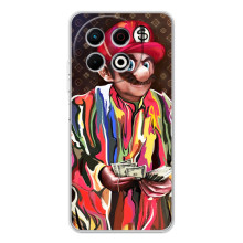 Брендновые Чехлы для TECNO Spark 30 Pro - (PREMIUMPrint) – Mario LV