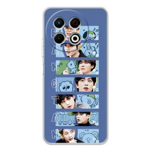 Чохли BTS для TECNO Spark 30 Pro (AlphaPrint)