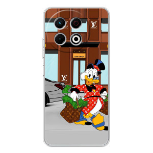 Чехли для TECNO Spark 30 Pro - Скрудж МакДак Louis Vuitton (PREMIUMPrint)