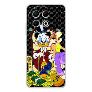 Чехли для TECNO Spark 30 Pro - Скрудж МакДак Louis Vuitton (PREMIUMPrint)