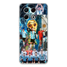 Чехлы Месси для TECNO Spark 30 Pro (AlphaPrint) (Аргентина Месси)