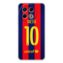 Чехлы Месси для TECNO Spark 30 Pro (AlphaPrint) (Messi Barca 10)