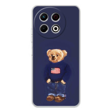 Чехлы Мишка Тедди для ТЕКНО Спарк 30 Про (Мишка USA)