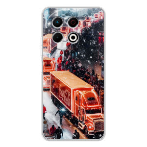 Чехлы на Новый Год TECNO Spark 30 Pro – Кока Кола
