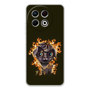 Чехлы на военную тематику для TECNO Spark 30 Pro – Бавовна мем